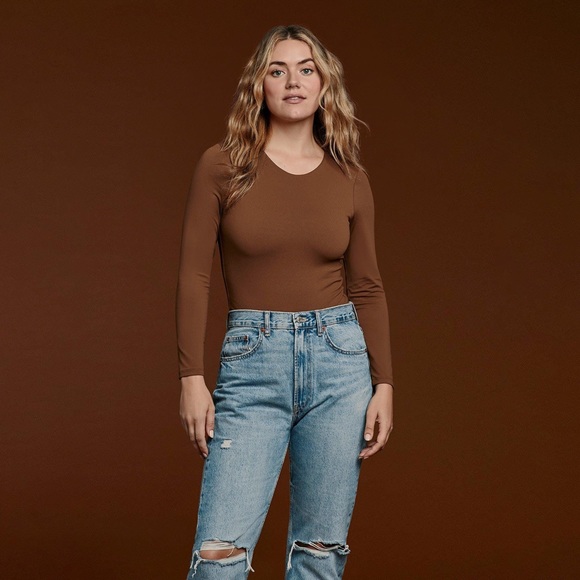 Nuuds Crewneck Bodysuit - Picture 1 of 4